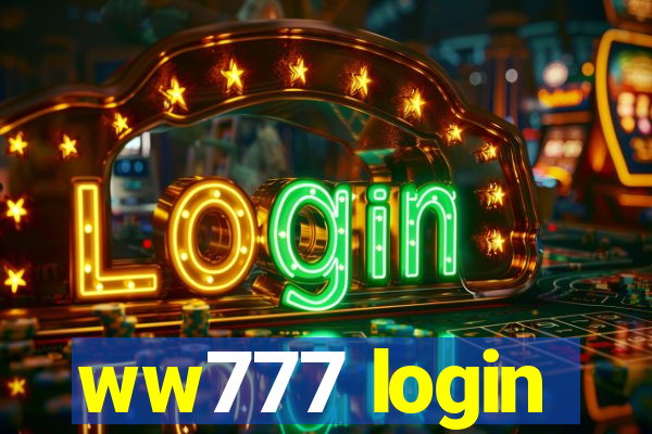 ww777 login